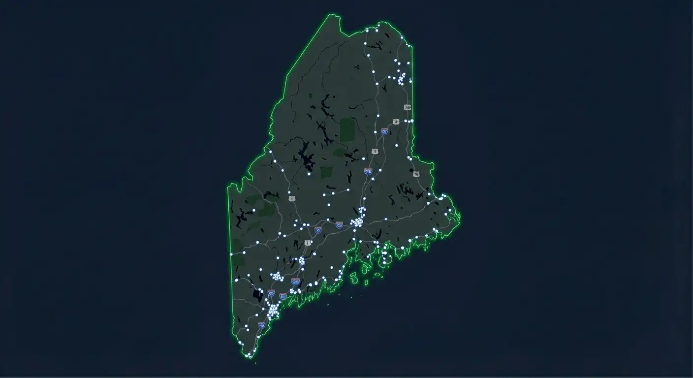 Firearm sellers across Maine