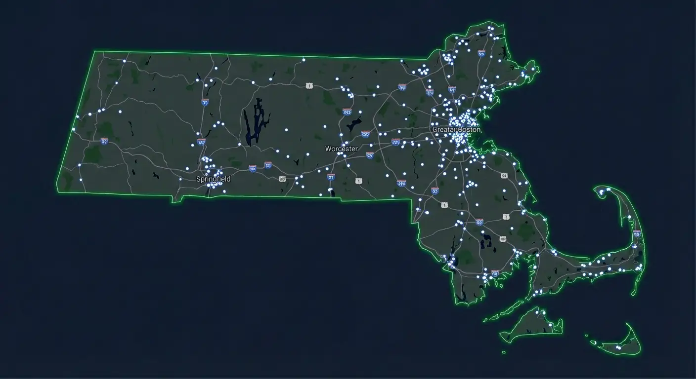 Firearm sellers across Massachusetts